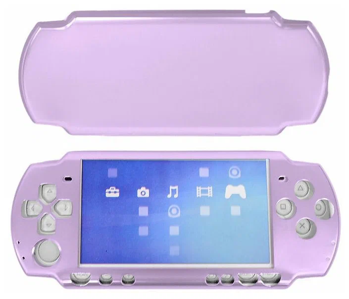 

Чехол для PlayStation Portable GameGuru PSP2000-Y027, PSP, Фиолетовый, PSP2000-Y027