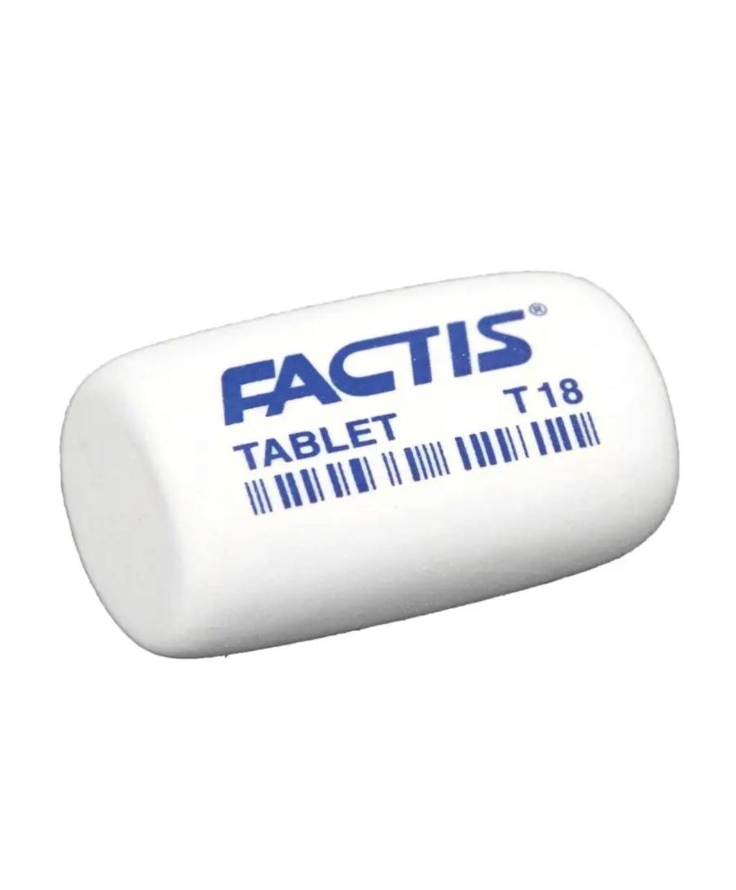 Ластик канцелярский Factis, ПВХ, 1 шт, 2x3x5 см