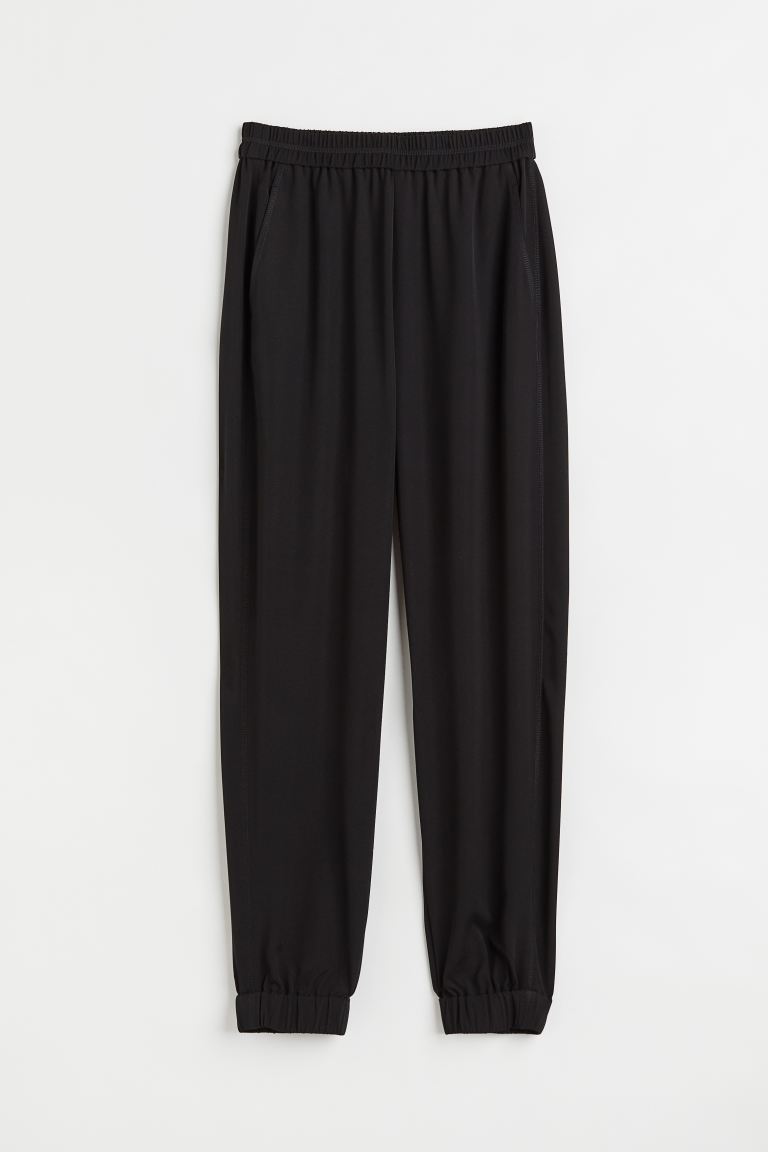 

Брюки женские H&M 1029713001 черные 36 (доставка из-за рубежа), 1029713001