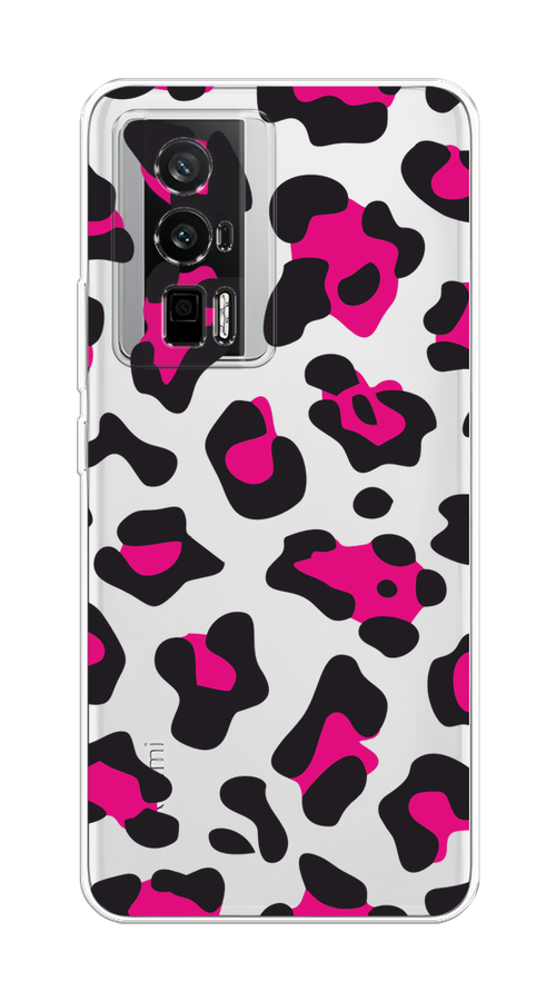 

Чехол на Xiaomi Redmi K60/Poco F5 Pro "Pink cow spots", Черный;розовый, 317450-1