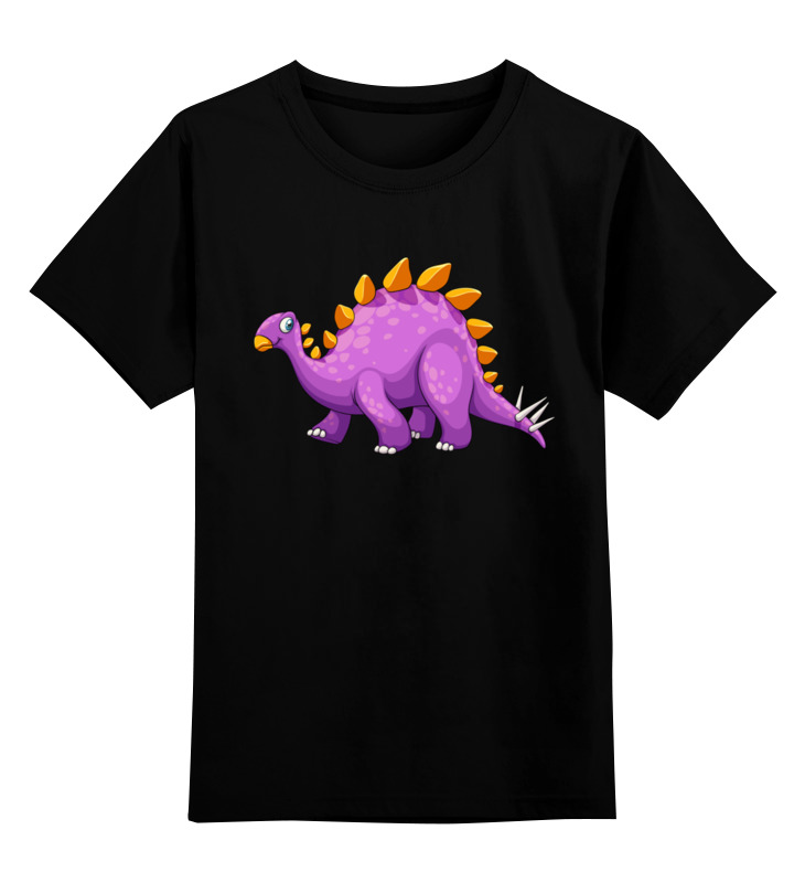 

Детская футболка Printio Динозавр цв.черный р.104, 0000002672944