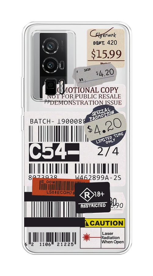 

Чехол на Xiaomi Redmi K60/Poco F5 Pro "Flight to Paris", Серый;бежевый, 317450-1
