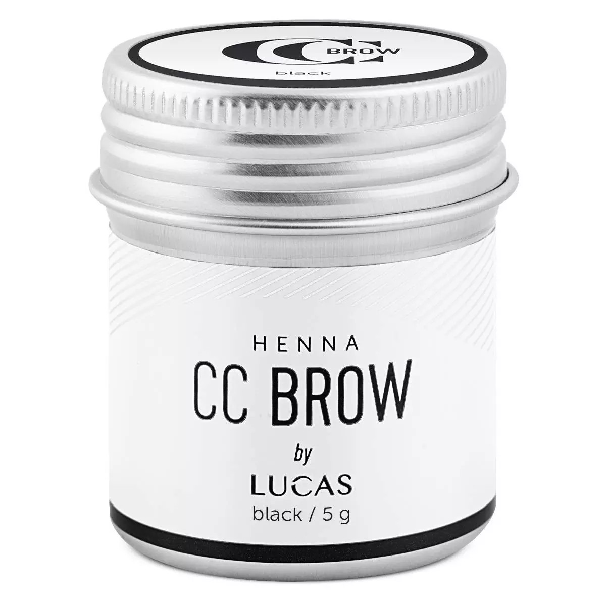 

Хна для бровей Lucas' Cosmetics CC Brow в баночке black 5 г, Черный