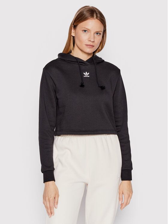 

Худи женское Adidas 0000300000281 черное 42 EU, Черный, 0000300000281