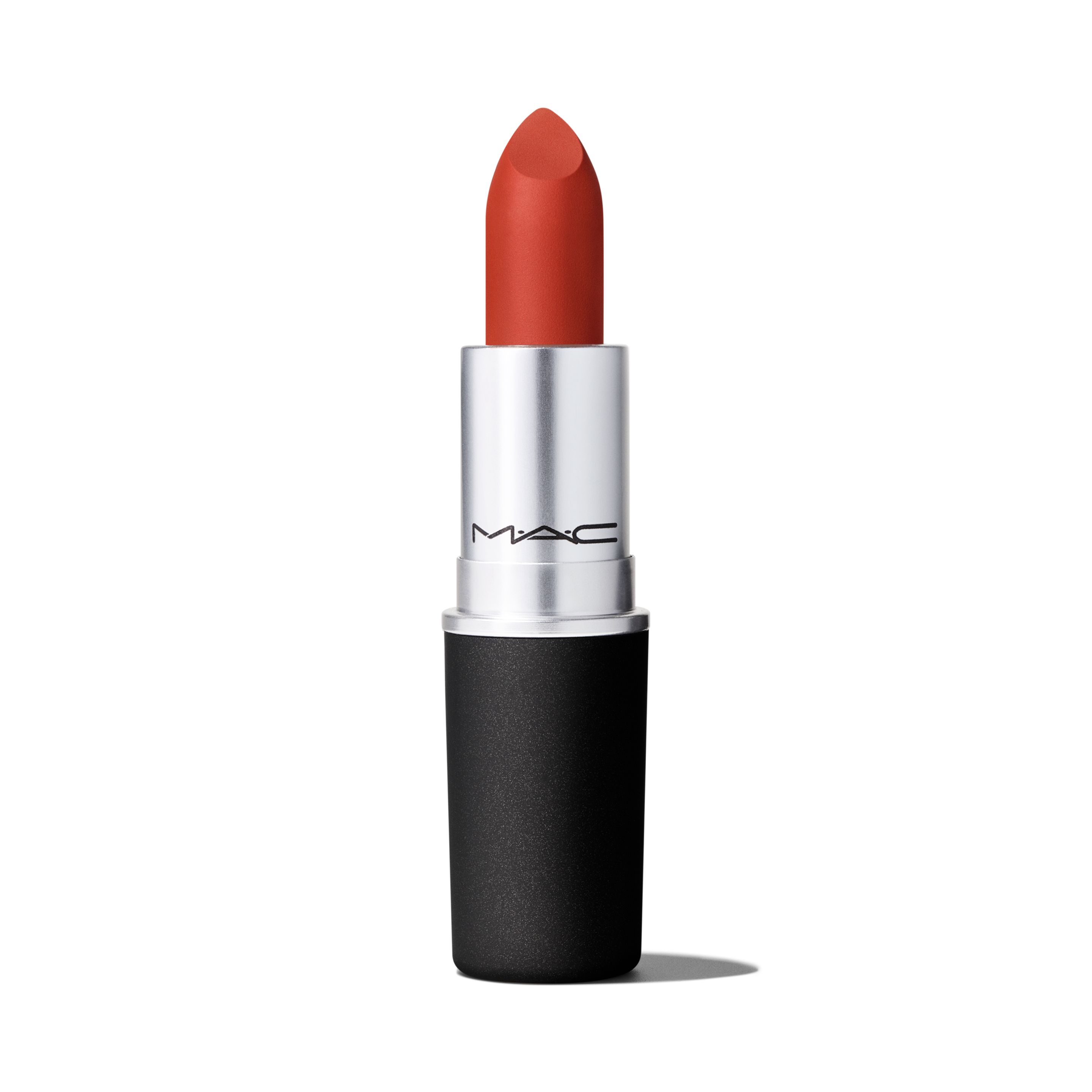 Помада для губ MAC Powder Kiss Lipstick увлажняющая, матовая, тон Devoted To Chili, 3 г