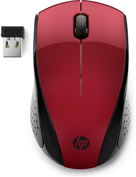

Беспроводная мышь НР 220 Black/Red (7KX10AA), 220 Black/Red