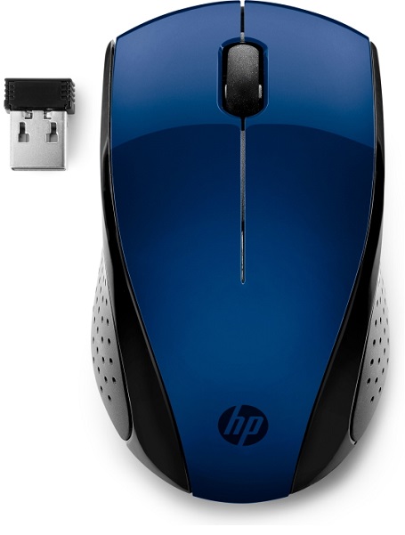 Беспроводная мышь HP 220 Black/Blue (7KX11AA)