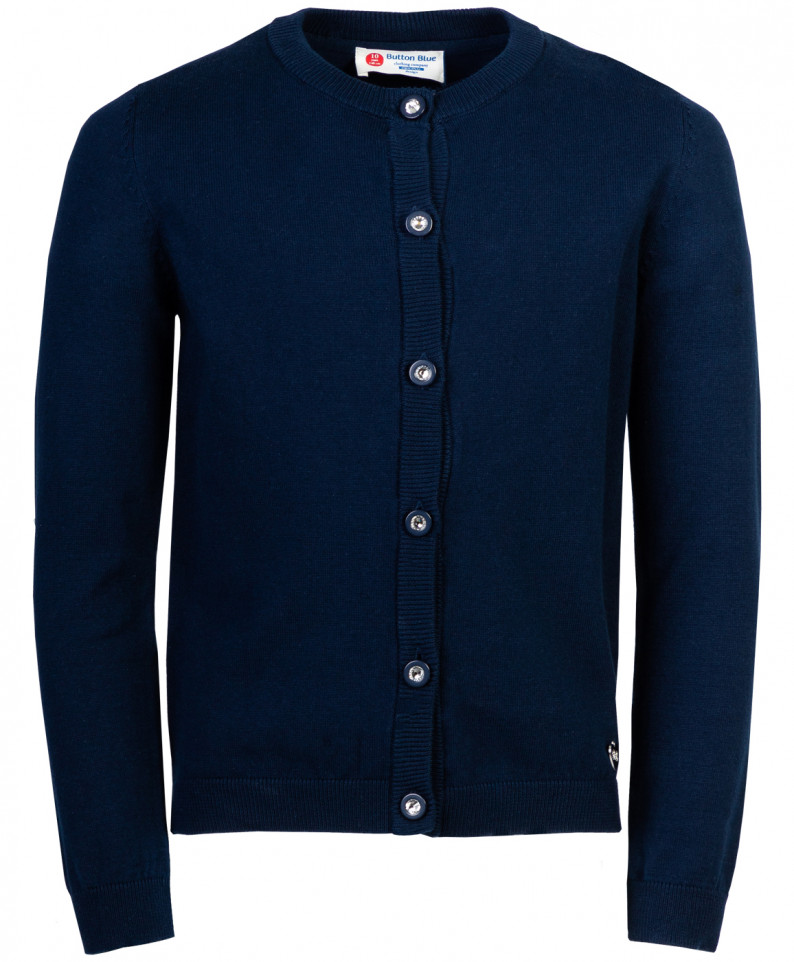 

Кардиган для девочек Button Blue, цв. синий, р.170, 219BBGS35011000