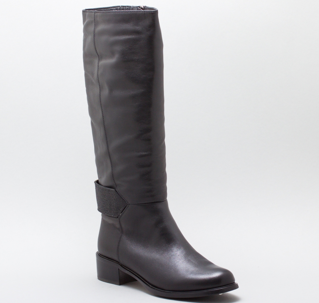 

Сапоги женские PM SHOES 25-240618-145 черные 40 RU, 25-240618-145