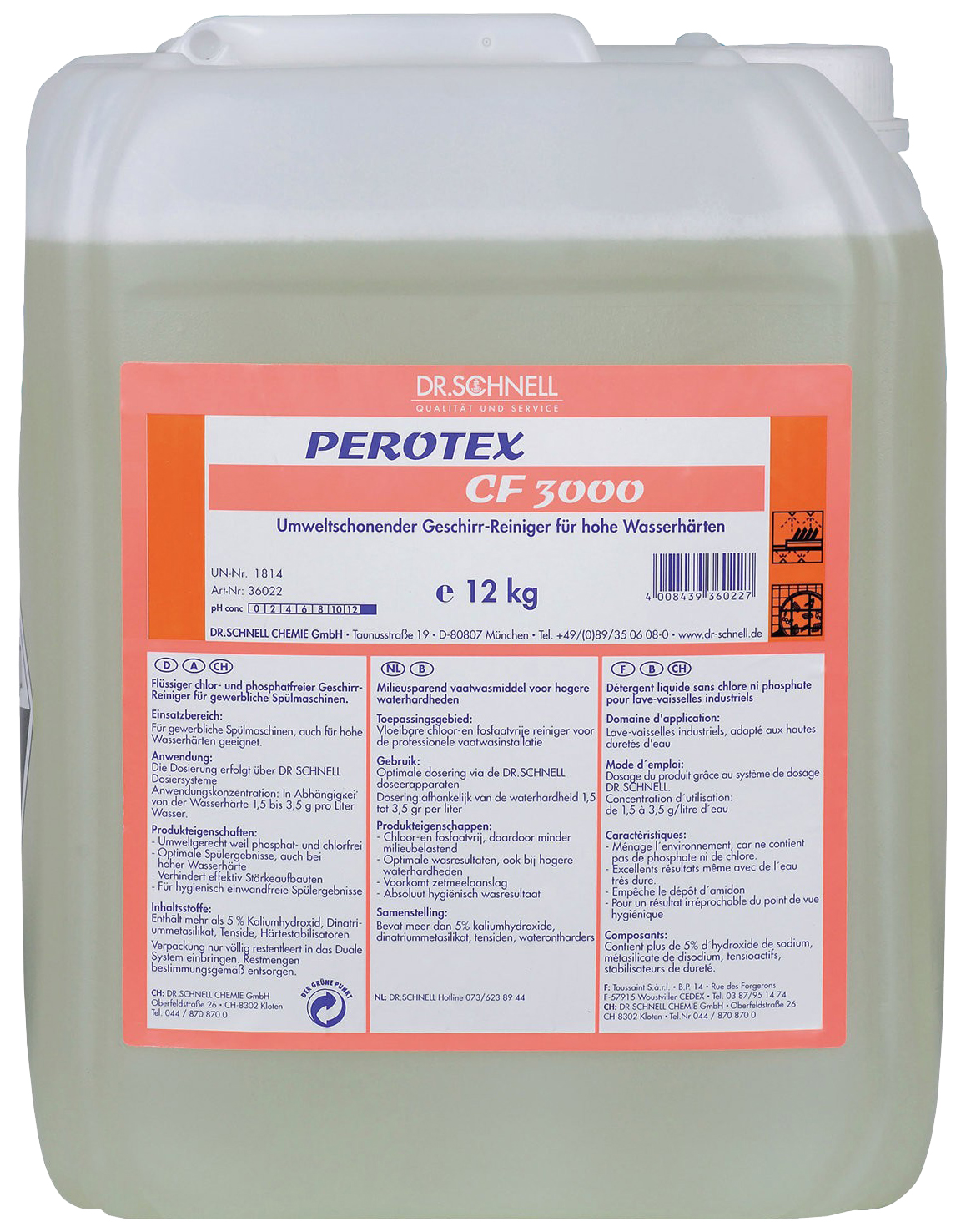 

Perotex cf-3000 dr.schnell моющее средство для жесткой воды