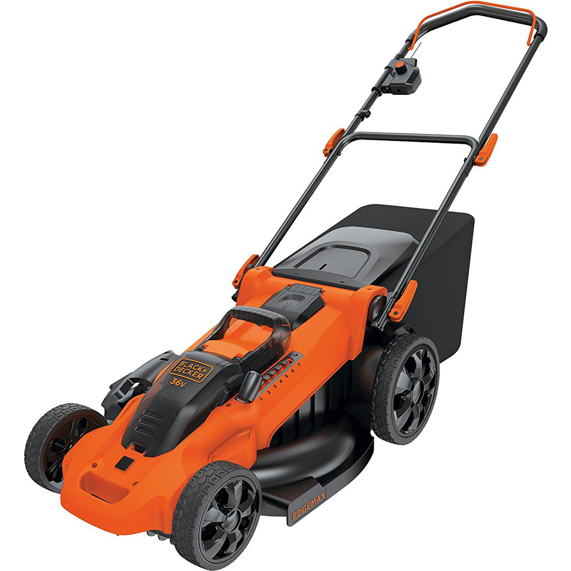 фото Аккумуляторная газонокосилка black & decker clma4820l2 black+decker