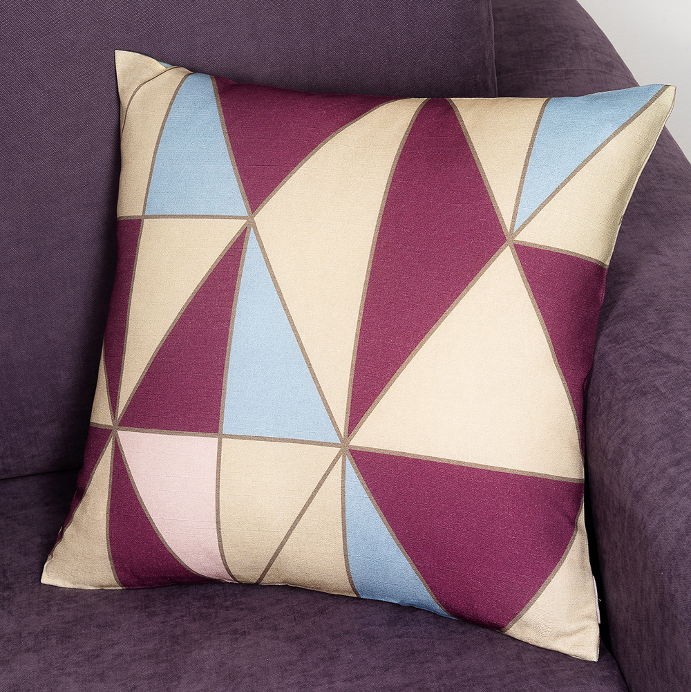 

Чехол для декоративной подушки с замком Кайлас, Altali, 40x40см, 102-2137/1, Разноцветный