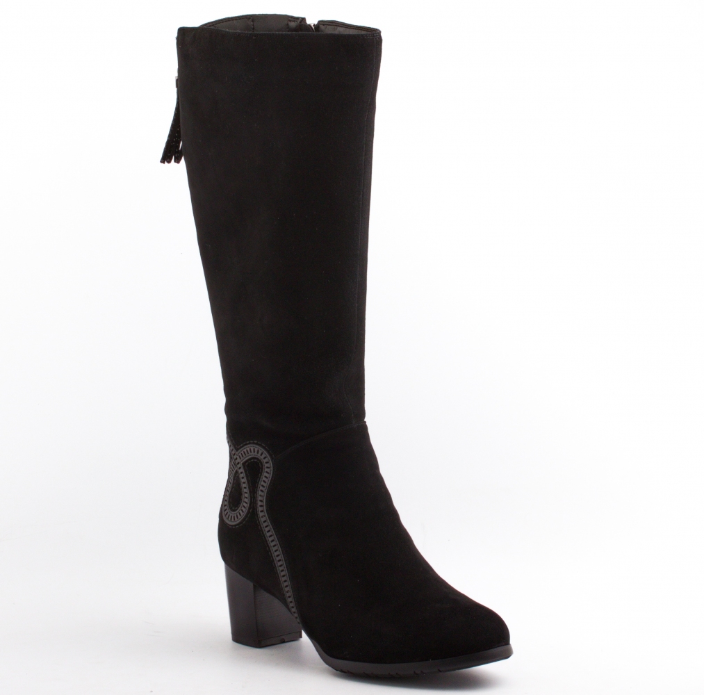

Сапоги женские PM SHOES 27-171835-144 черные 38 RU, 27-171835-144