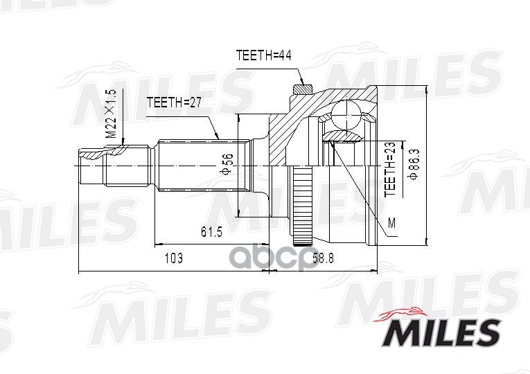 фото Шрус miles ga20318