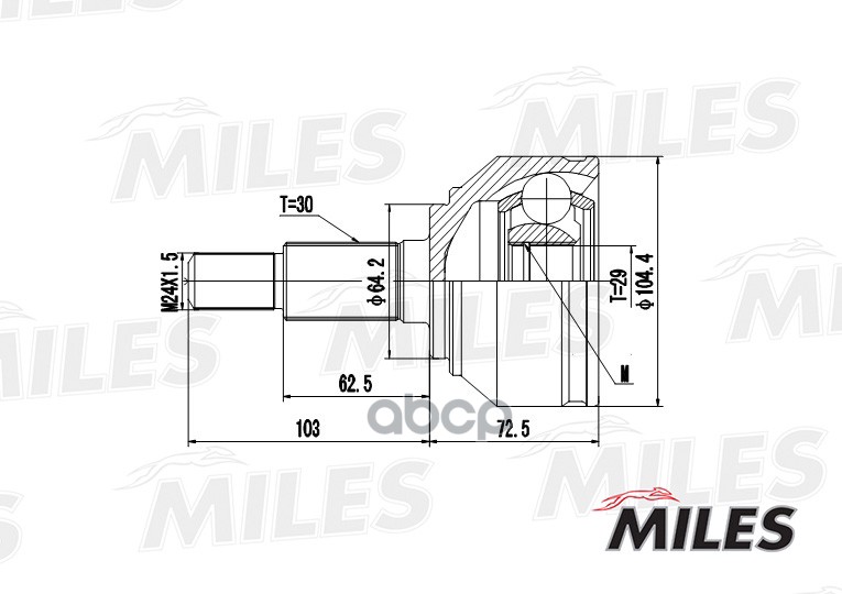 фото Шрус miles ga20041