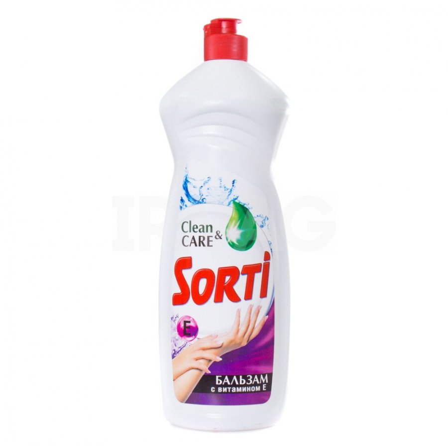 фото Средство для мытья посуды sorti clean&care с витамином e, 900 г