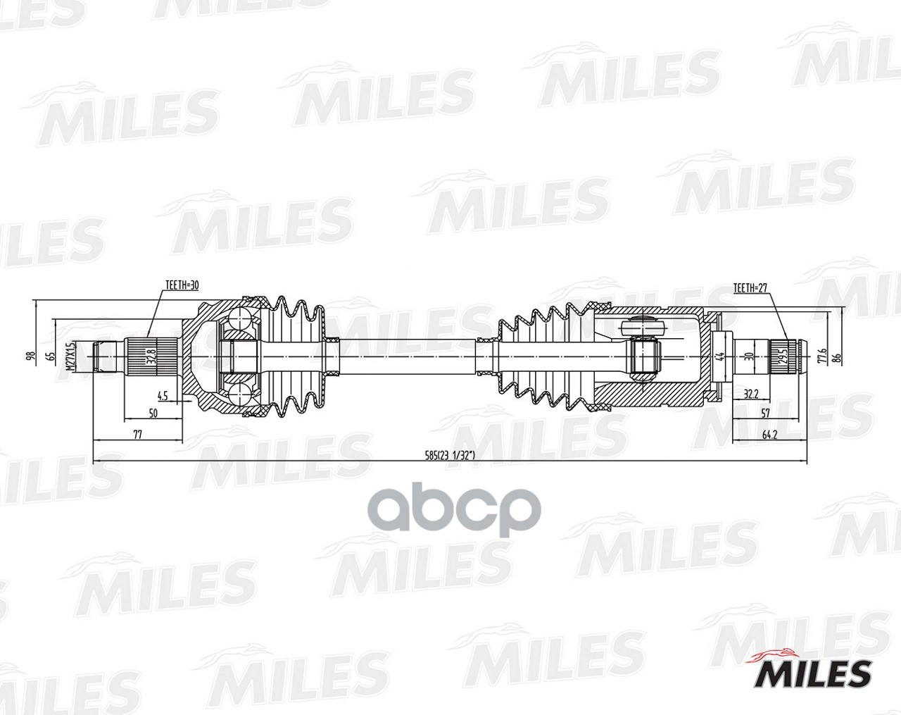 

Привод в сборе Miles GC01020