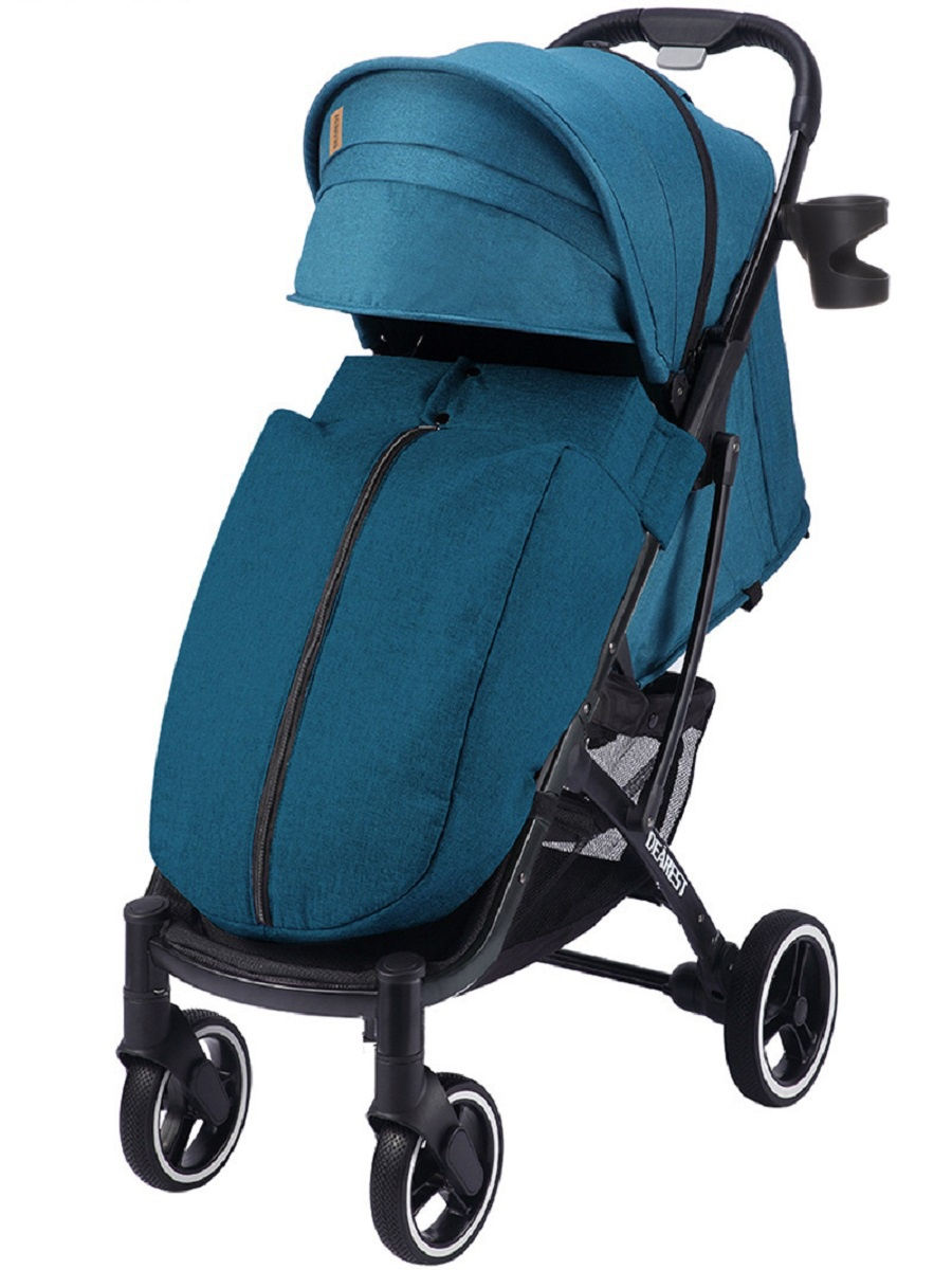 Прогулочная коляска Dearest 818 Plus Yoya Premium Set Black Jasper с накидкой на ножки беговел детский cosmokidz jasper 12 синий со звоночком