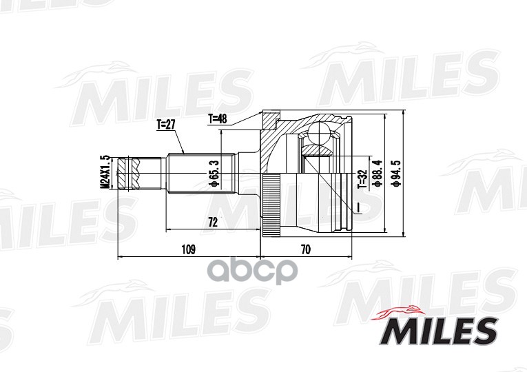 фото Шрус miles ga20179