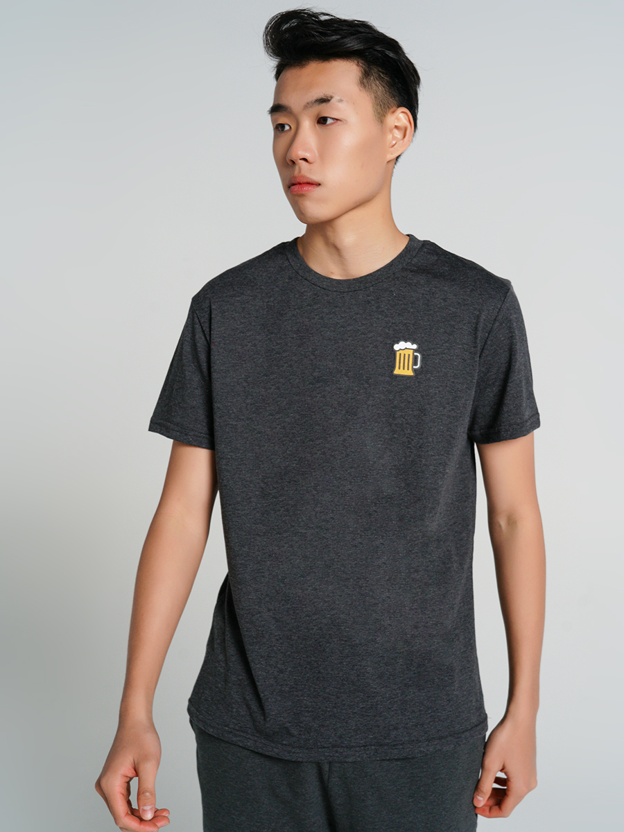 

Футболка мужская 67132 ТВОЕ серая L, 67132