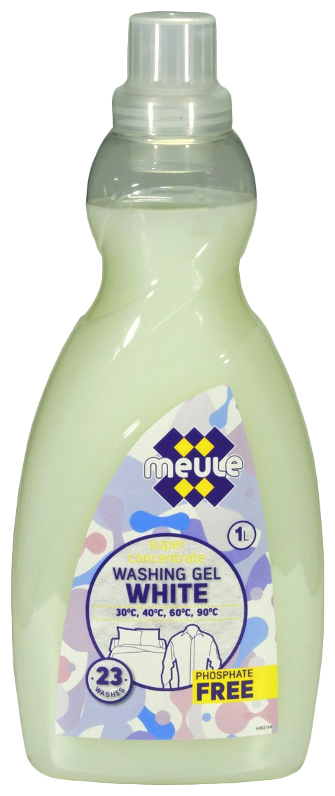 

Гель для стирки meule white для белого и светлого белья, концентрированный, 1л
