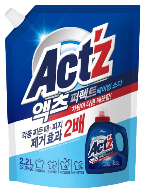 Гель для стирки pigeon act'z baking soda концентрированный 2.2 л