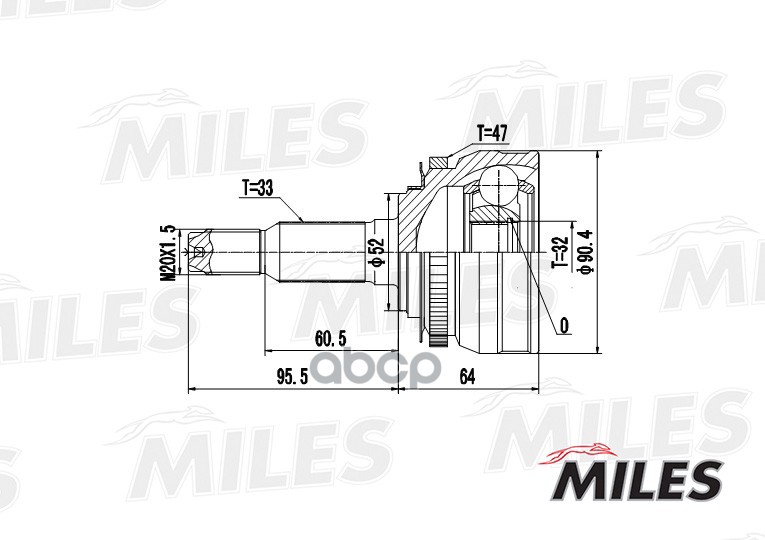 фото Шрус miles ga20083