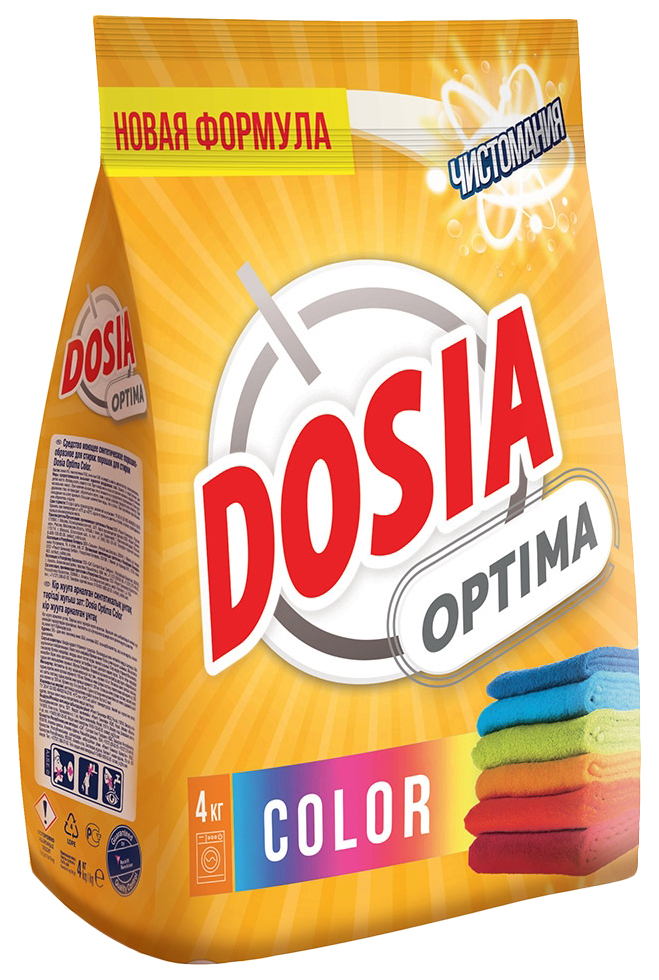 фото Стиральный порошок dosia optima color 4 кг