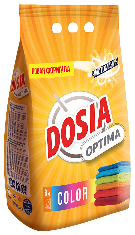 фото Стиральный порошок dosia optima color автомат 8 кг
