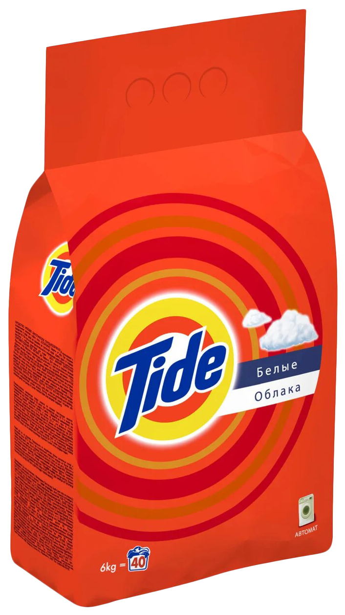 

Средство моющее синтетическое порошкообразное белые облака автомат тм tide (тайд)