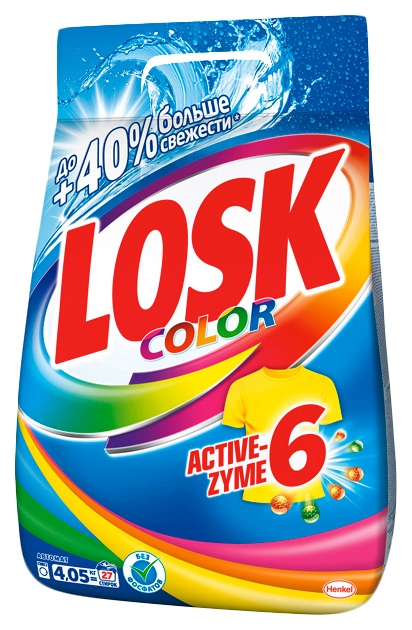 

Порошок Losk color стиральный 4.05 л