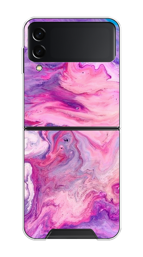 

Чехол на Samsung Galaxy Z Flip 3 "Нежно-розовая абстракция", Розовый, 2103750-3