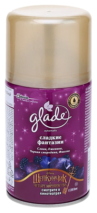 

Освежитель Glade воздуха Сладкие фантазии сменный баллон