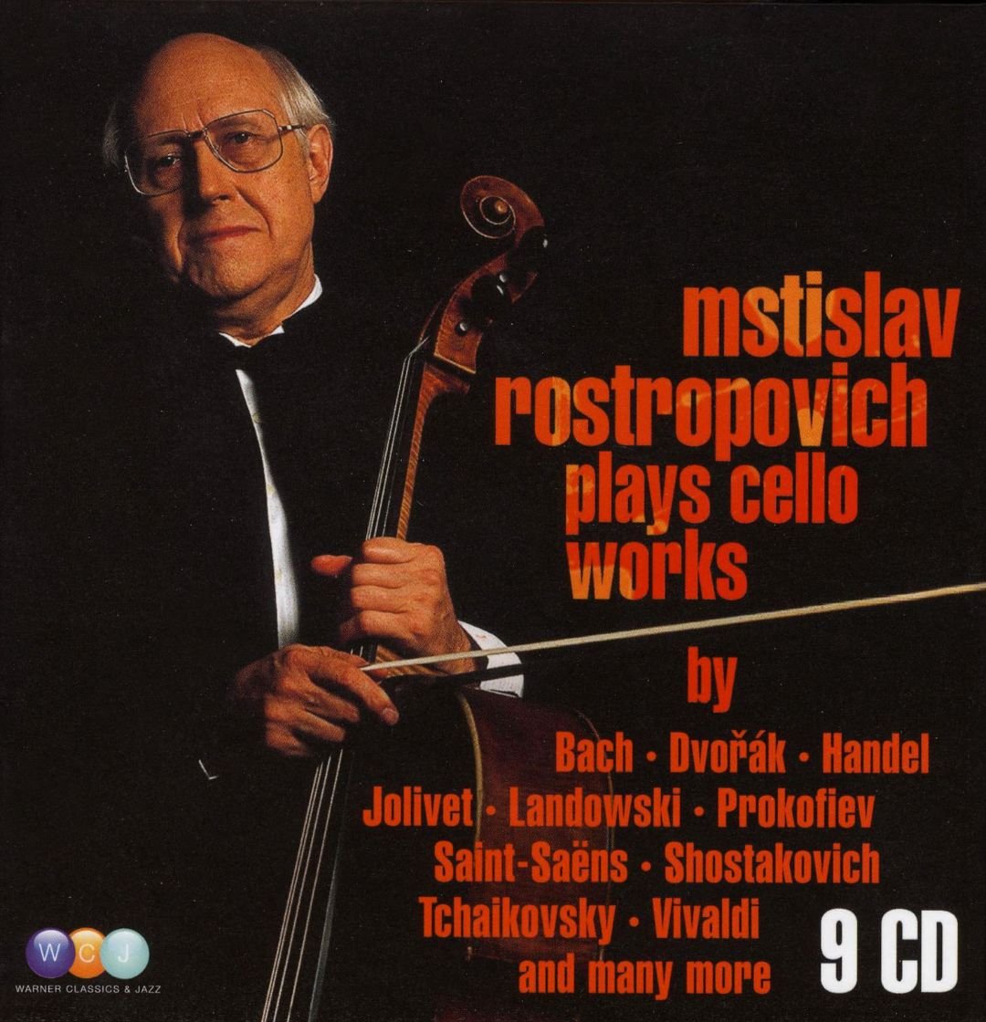 

Mstislav Rostropovich Plays Cello Works (9CD)