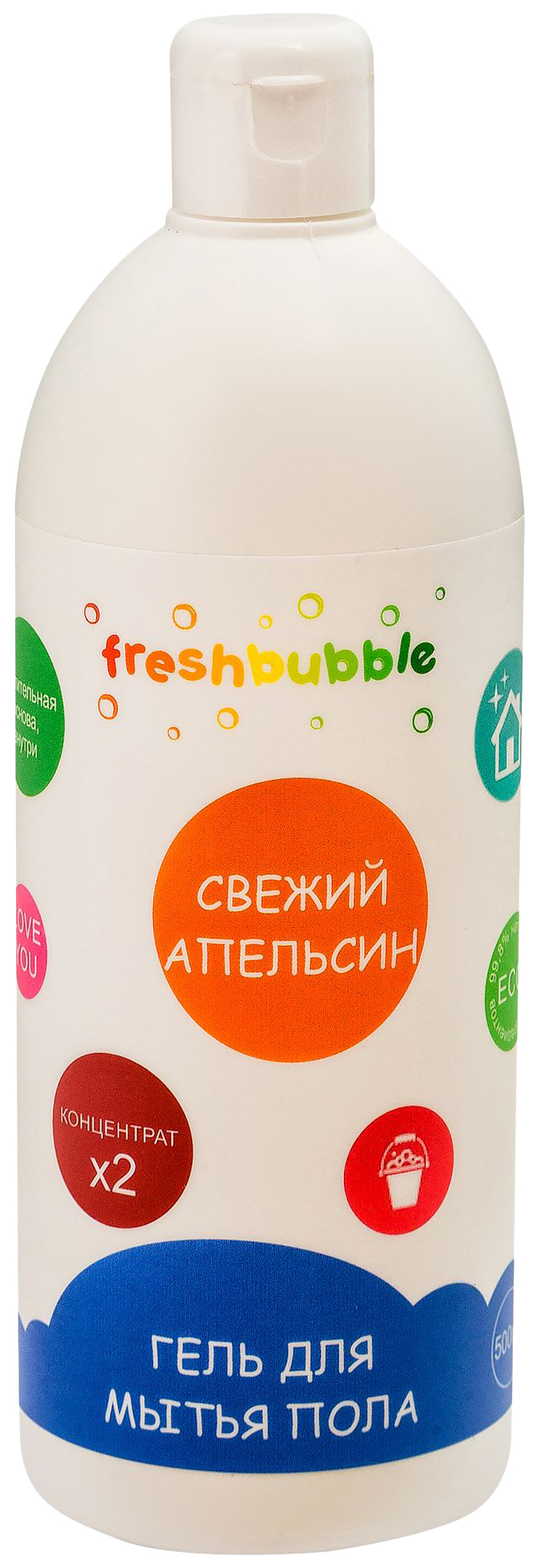 

Гель для мытья полов Freshbubble Свежий Апельсин 1 л
