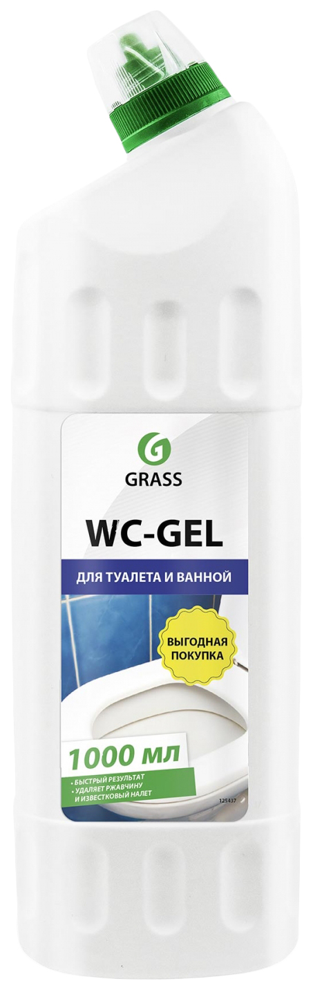 

Grass средство для чистки сантехники wc gel 1 л