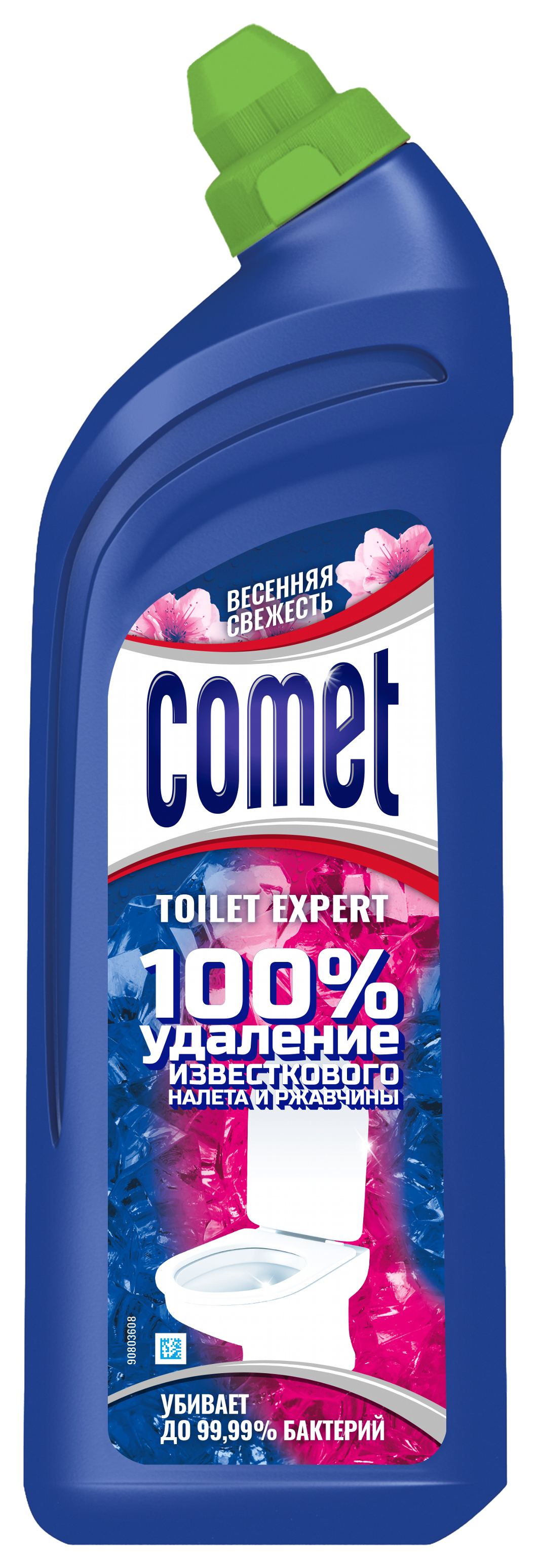 фото Средство сomet для туалета весенняя свежесть 700 мл comet