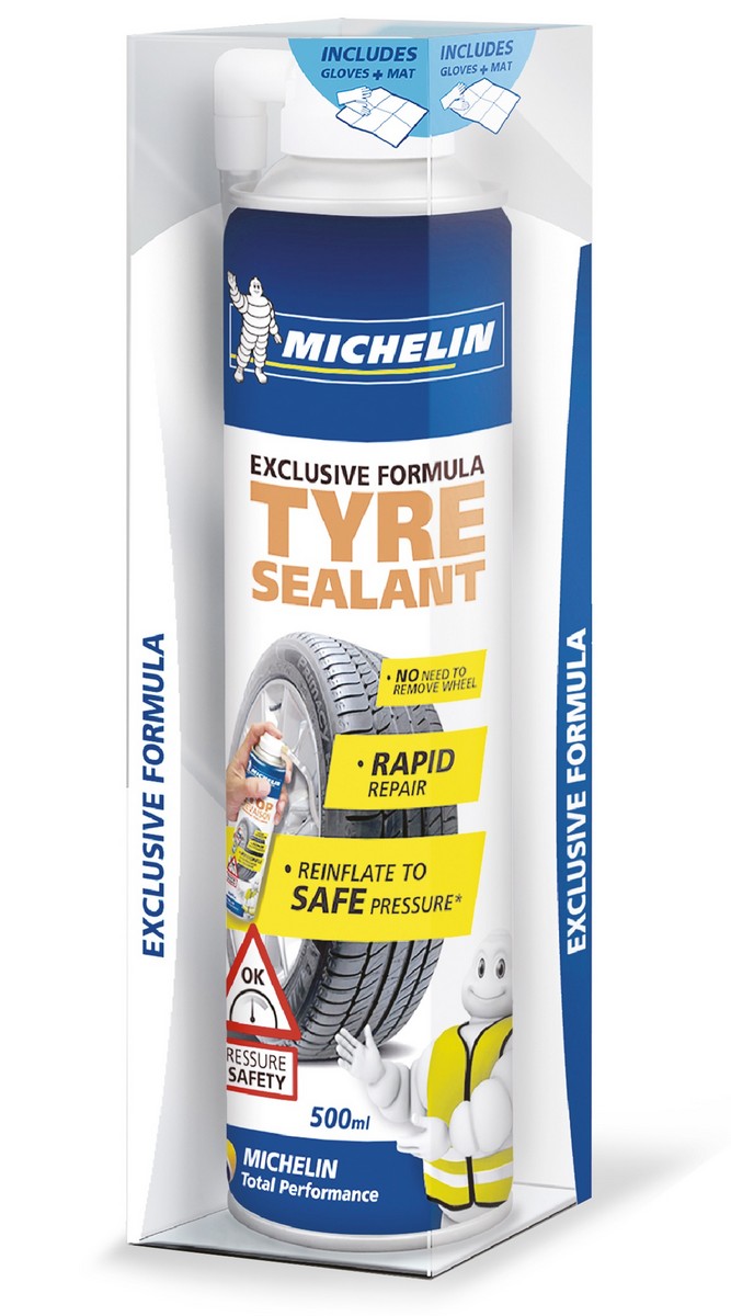 

Герметик для шин MICHELIN, аэрозоль с ниппелем, 500 мл., 12190