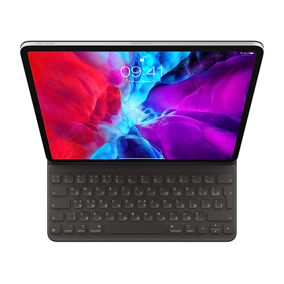 фото Чехол apple smart keyboard для планшета ipad pro 12.9" (mxnl2rs/a)