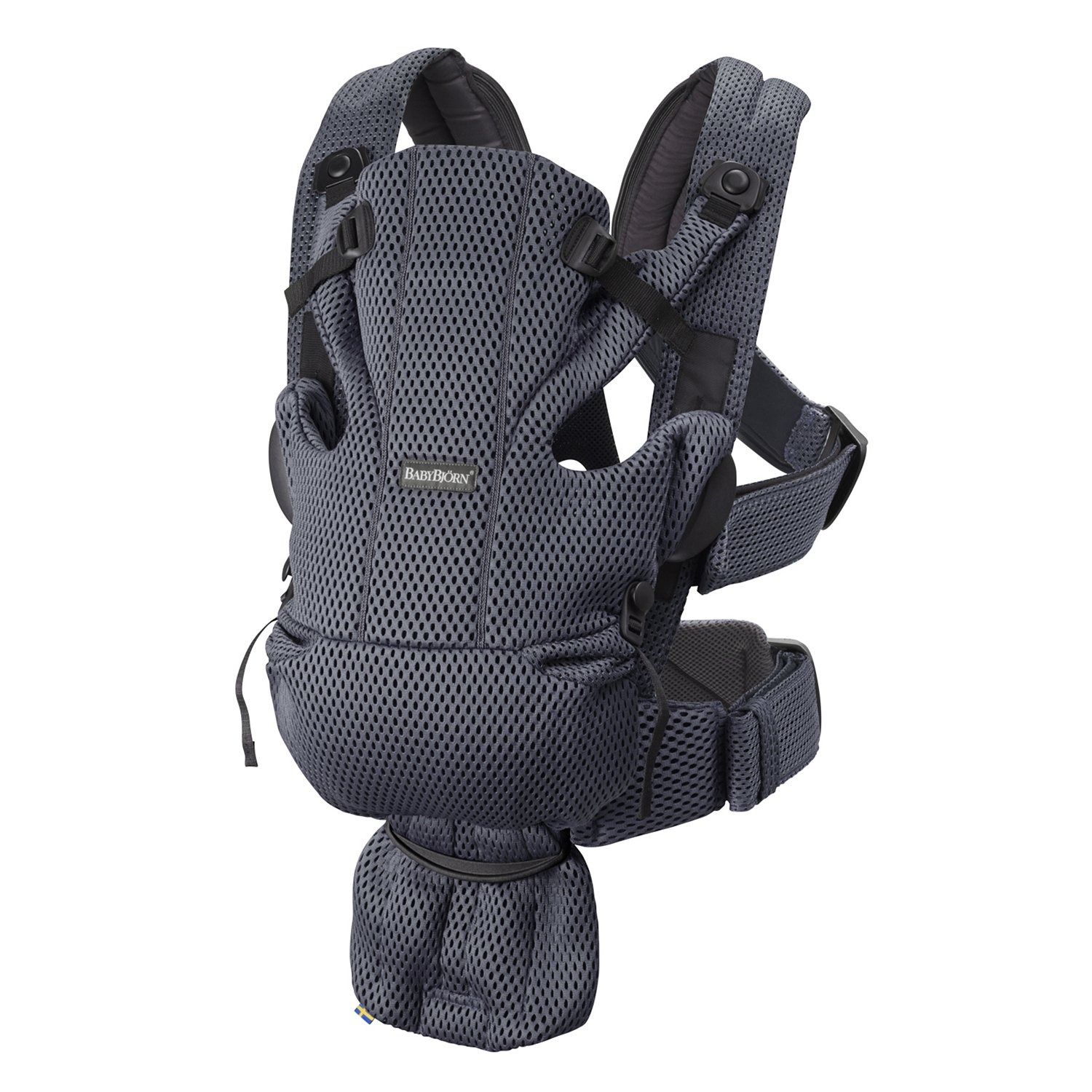 фото Рюкзак-кенгуру babybjorn move mesh, цвет: антрацит babybjörn