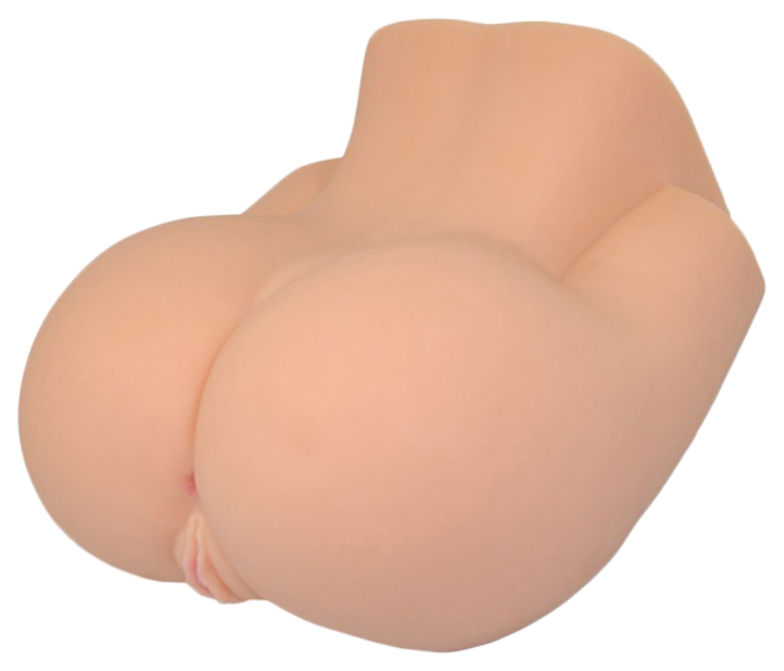 фото Мастурбатор реалистичный вагина+анус, xise, tpr, телесный, 49,5 см