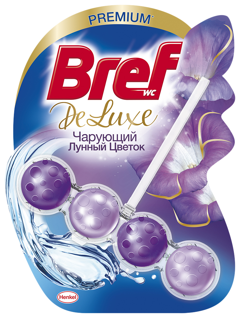 

Средство Bref de luxe чистящее для унитаза лунный цветок 50 г