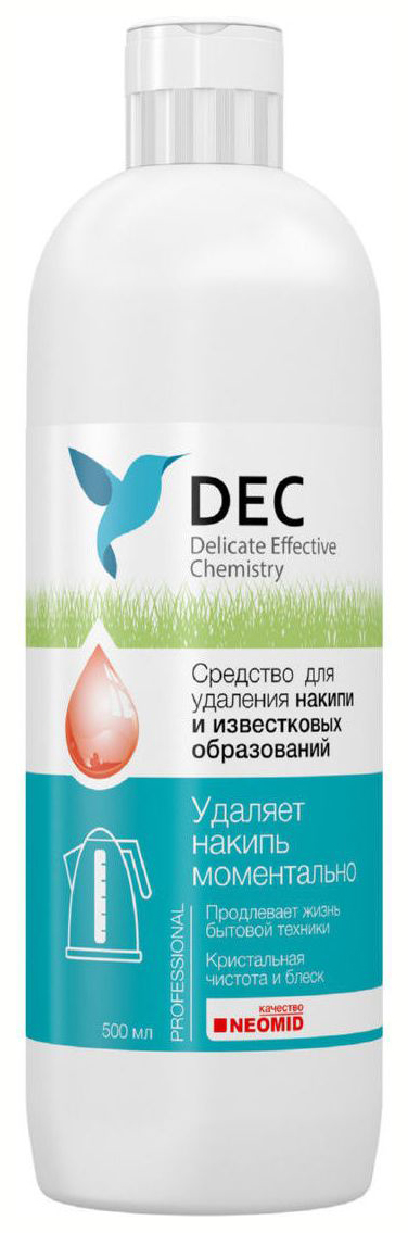 Средство dec для быстрого удаления накипи и известковых образований, 500 мл