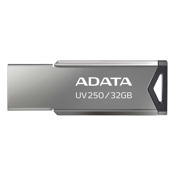 фото Флешка adata uv250 32гб grey (auv250-32g-rbk)