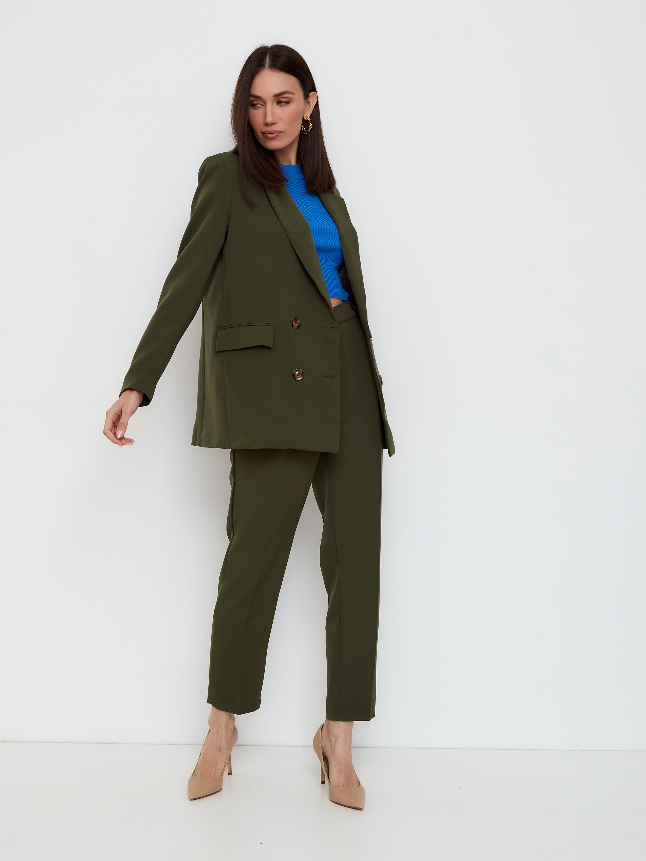 фото Костюм женский emily cooper emily001 хаки 52 ru