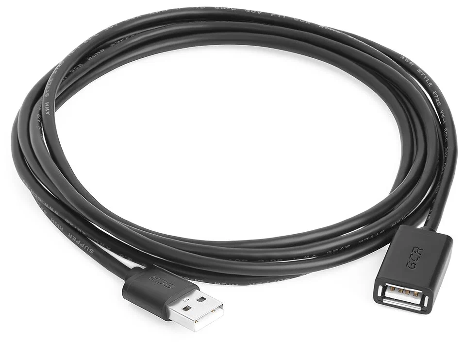 Удлинитель GCR USB AM - USB AF не указано м