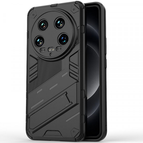 

Чехол-подставка RosCase Megatron для Xiaomi Mi 14 Ultra, Черный