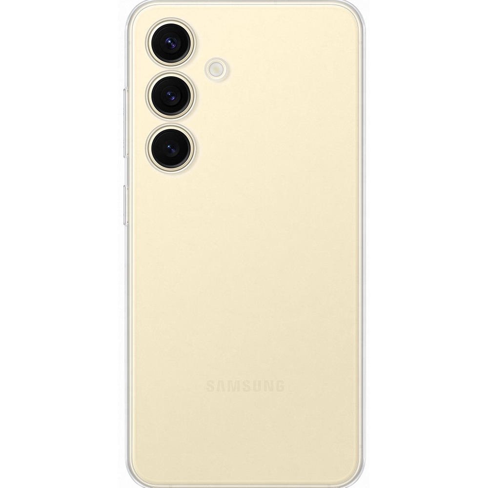 

Клип-кейс Samsung Clear Case S24 Gold, Прозрачный, Samsung Galaxy S24