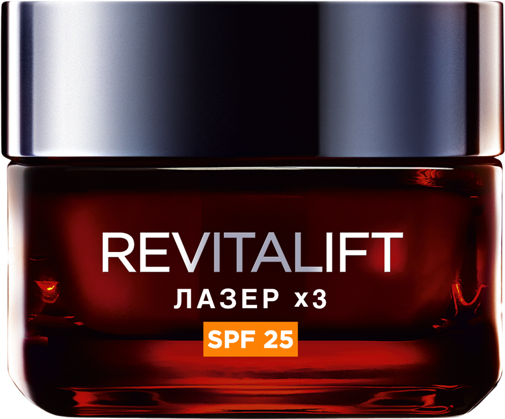 Крем для лица L'Oreal Paris Revitalift Лазер х3 антивозрастной дневной, от морщин, 50 мл