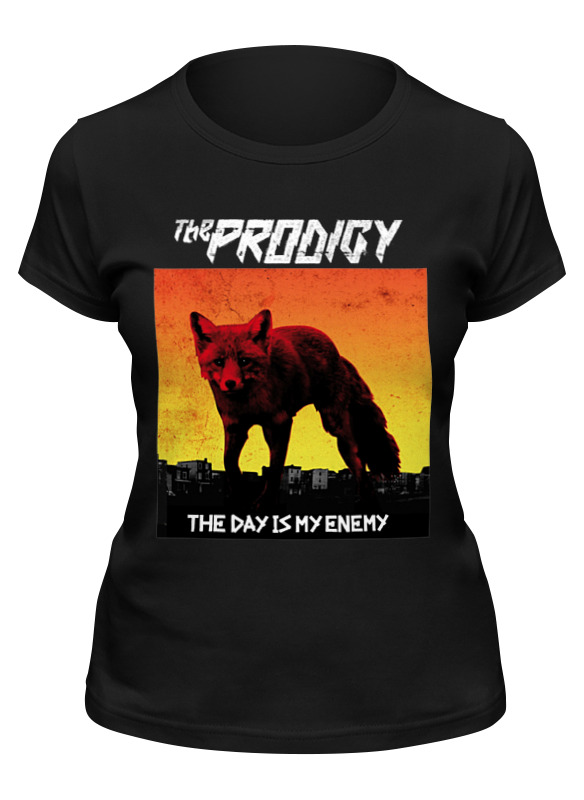 

Футболка женская Printio The prodigy черная XL, Черный, The prodigy